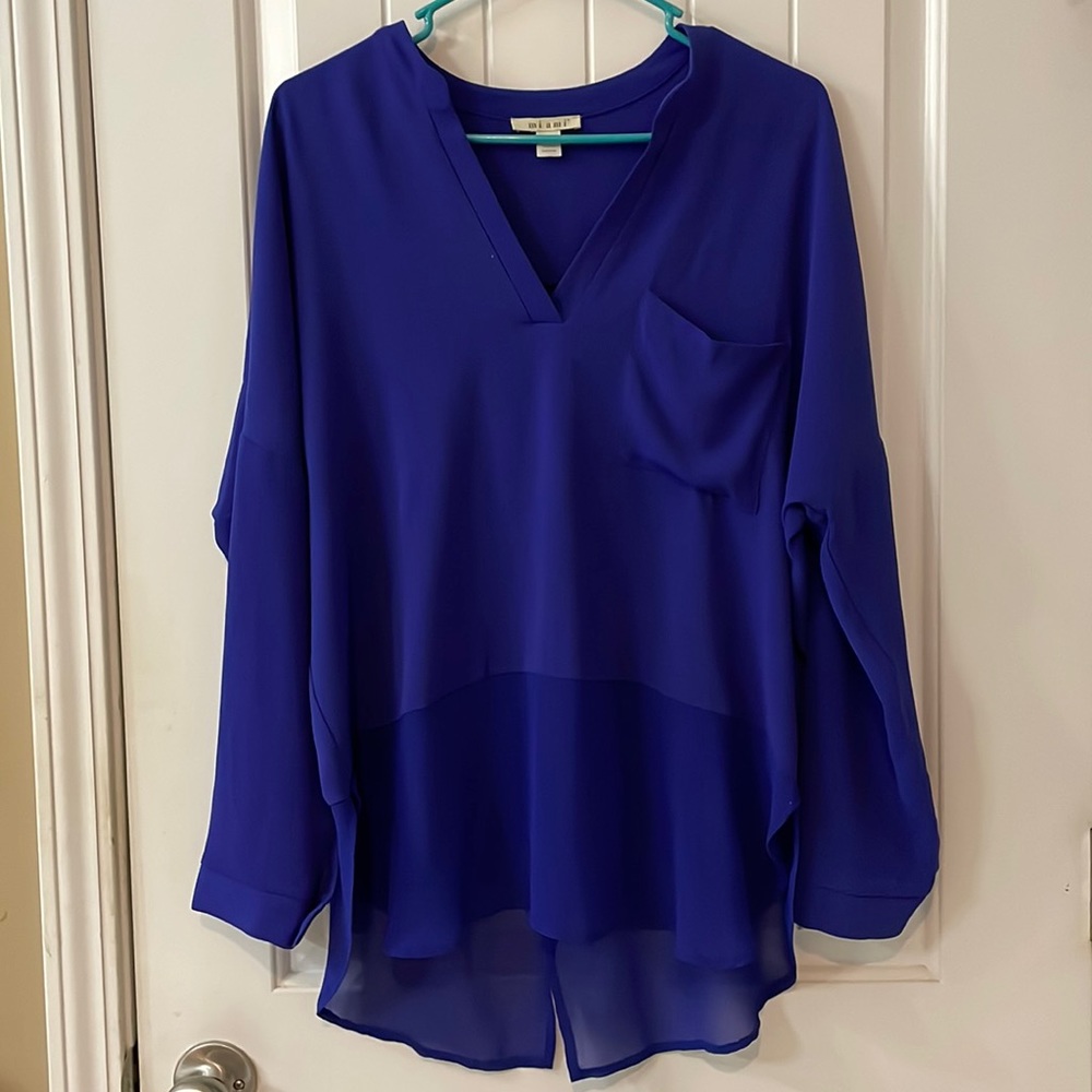 Miami medium Royal blue blouse